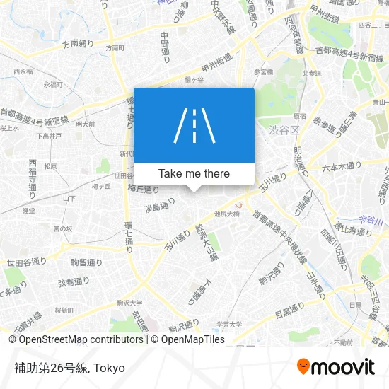 補助第26号線 map
