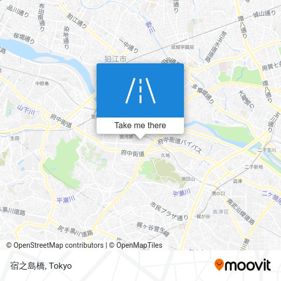 宿之島橋 map