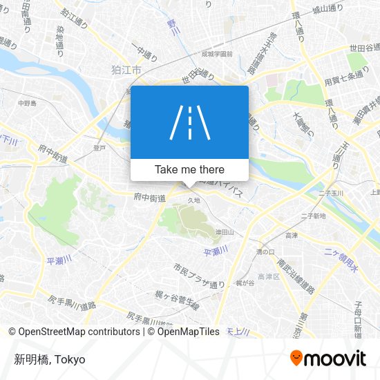 新明橋 map