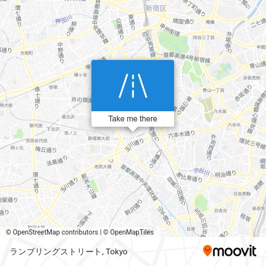 ランブリングストリート map