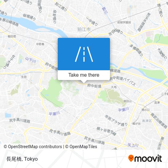 長尾橋 map