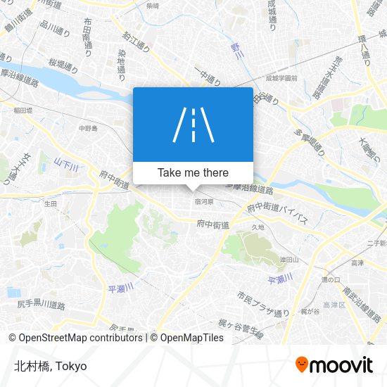 北村橋 map