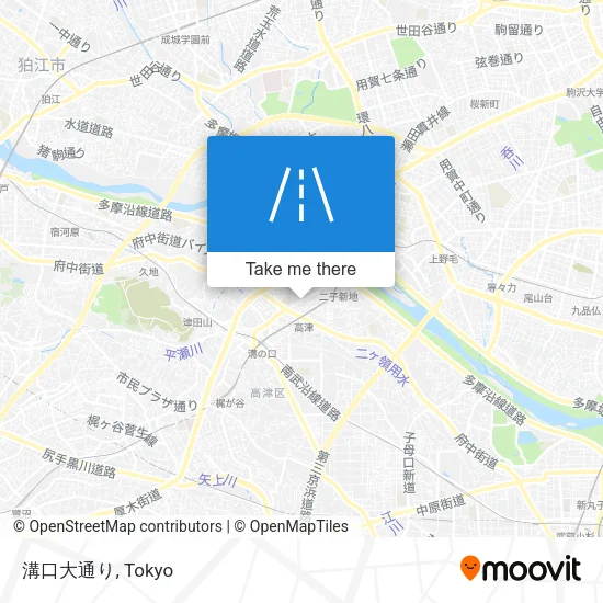 Mizokuchi Avenue map