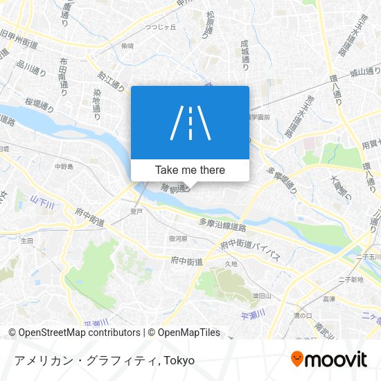 アメリカン・グラフィティ map