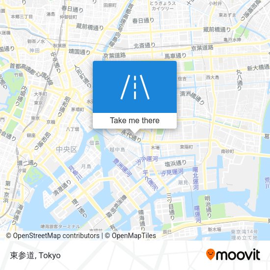 東参道 map