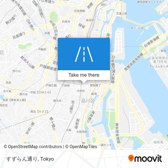 すずらん通り map