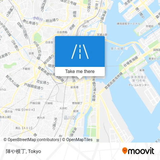 陣や横丁 map