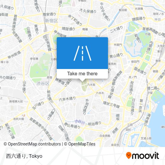 西六通り map