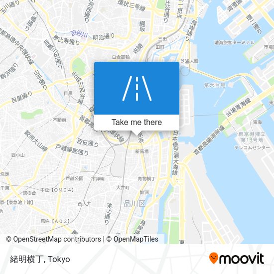 緒明横丁 map