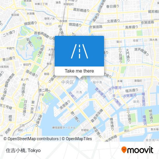 住吉小橋 map