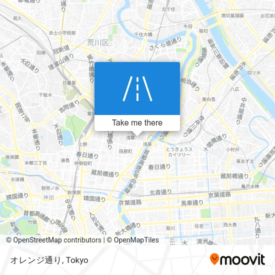 オレンジ通り map