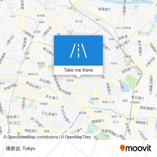 播磨坂 map