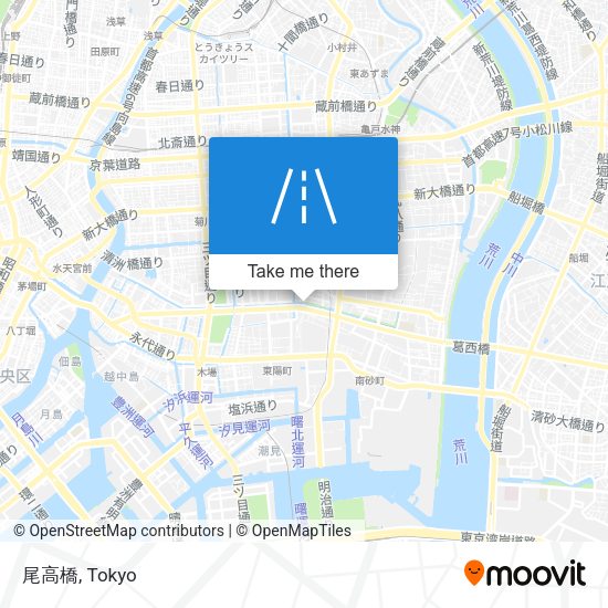 尾高橋 map