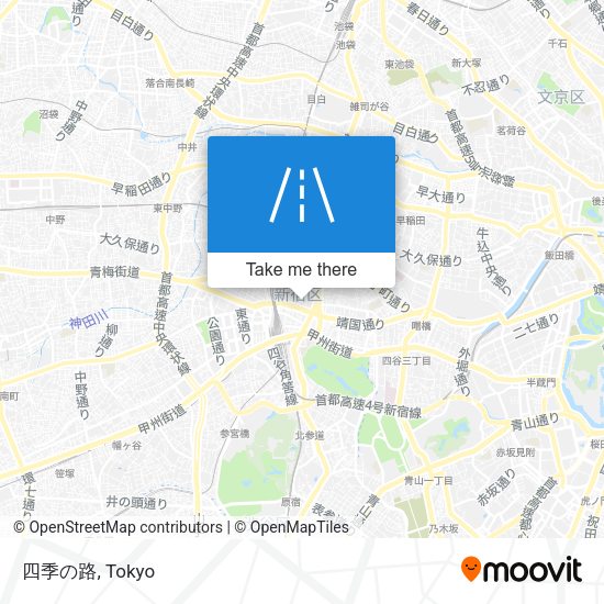 四季の路 map