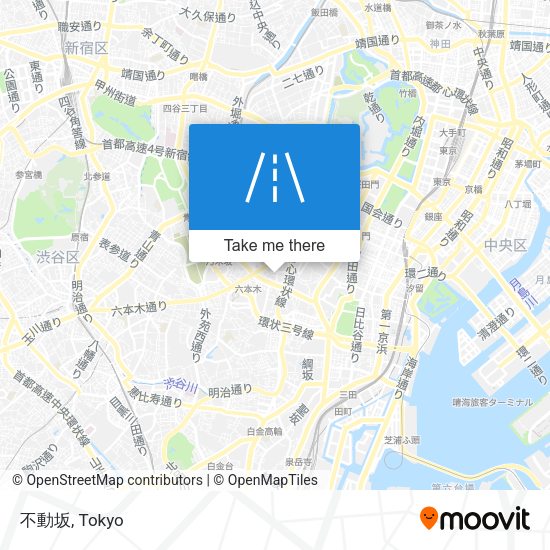 不動坂 map