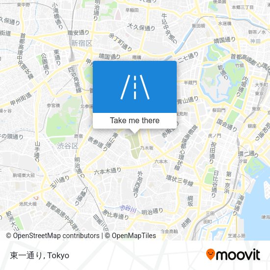 東一通り map