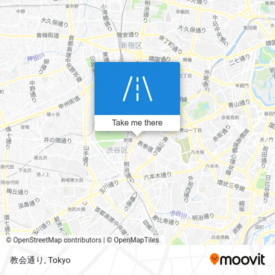 教会通り map