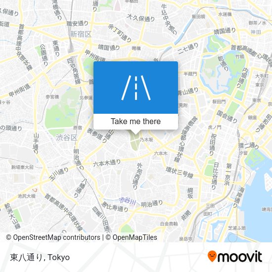 東八通り map