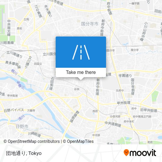 団地通り map