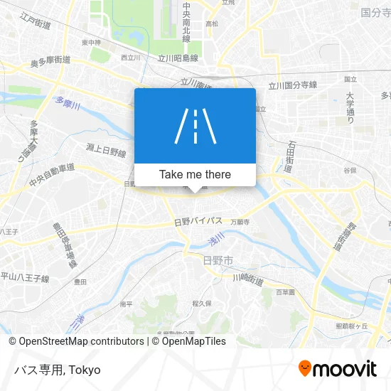 バス専用 map