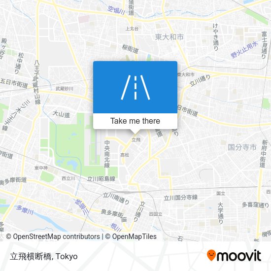 立飛横断橋 map