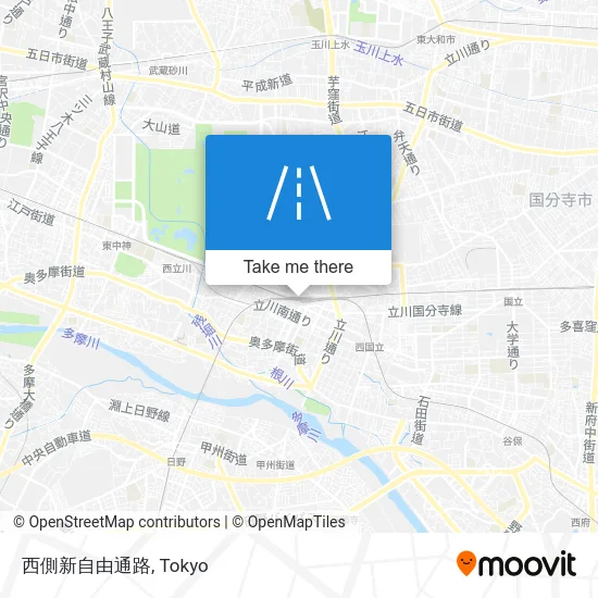 West Side New Passage map