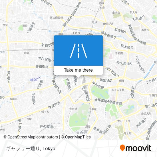 ギャラリー通り map