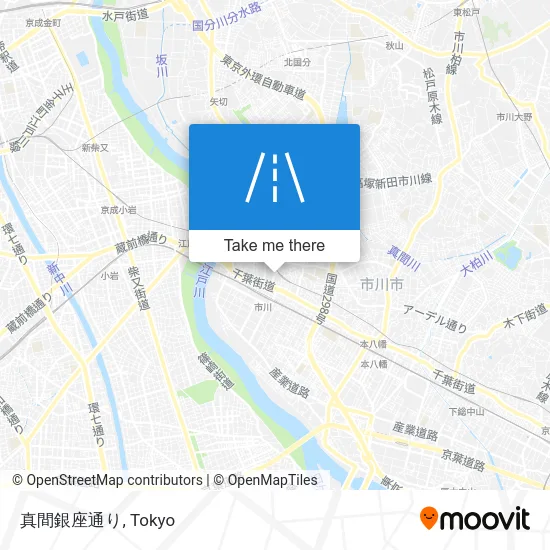 Mama Ginza Street map