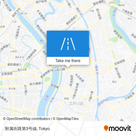 附属街路第3号線 map