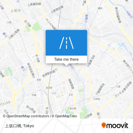 上坂口橋 map