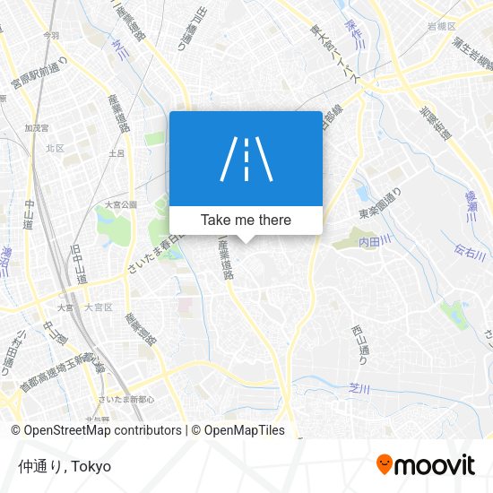 仲通り map