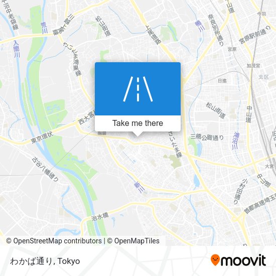 わかば通り map