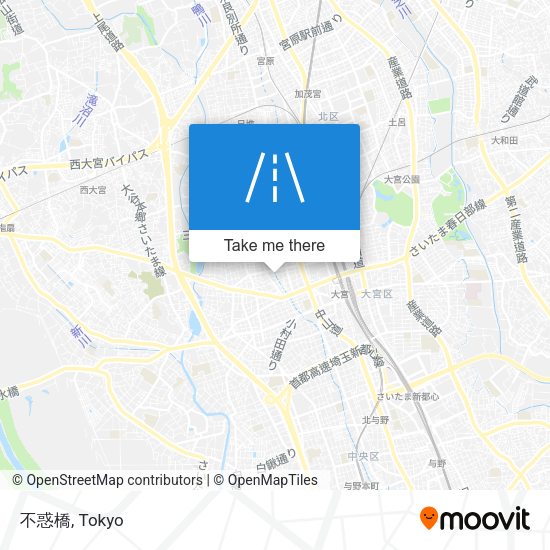 不惑橋 map