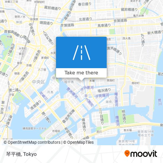 琴平橋 map