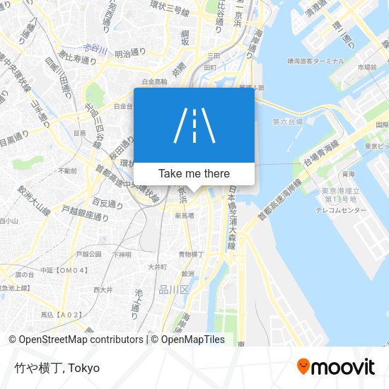 竹や横丁 map