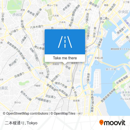 二本榎通り map