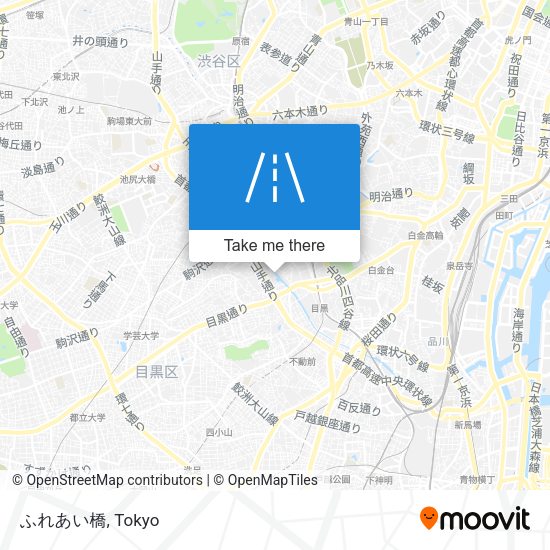 ふれあい橋 map