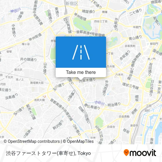 渋谷ファーストタワー(車寄せ) map