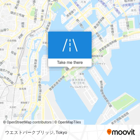 ウエストパークブリッジ map