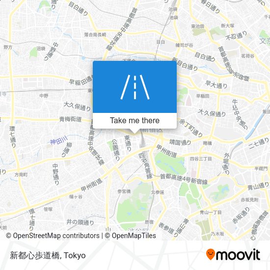 新都心歩道橋 map