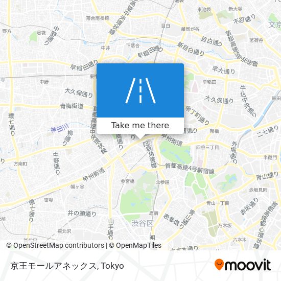 京王モールアネックス map