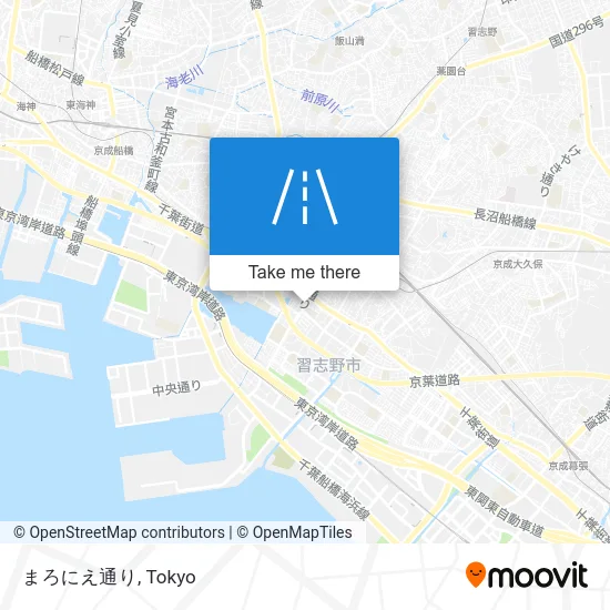 まろにえ通り map