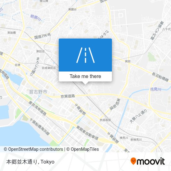本郷並木通り map