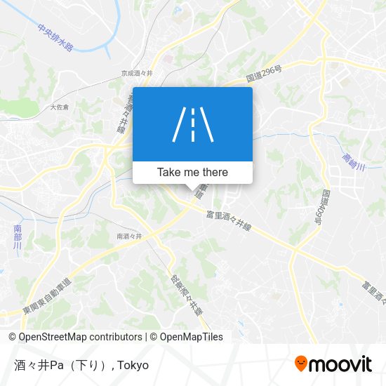 酒々井Pa（下り） map