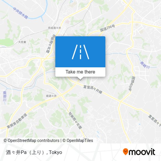酒々井Pa（上り） map