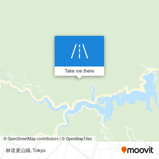 林道麦山線 map