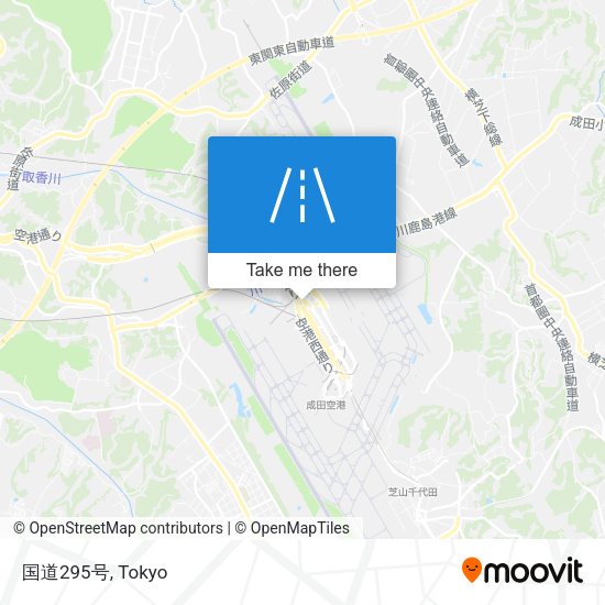 国道295号 map
