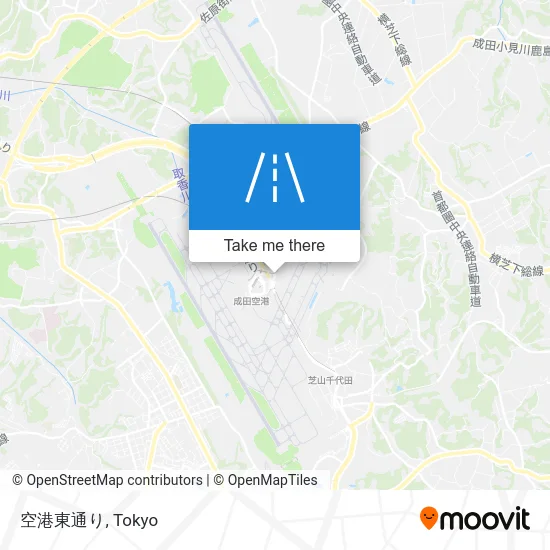 Airport East Street map