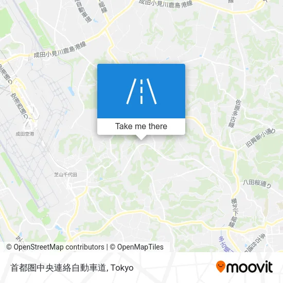 首都圏中央連絡自動車道 map