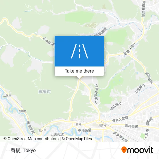 一番橋 map